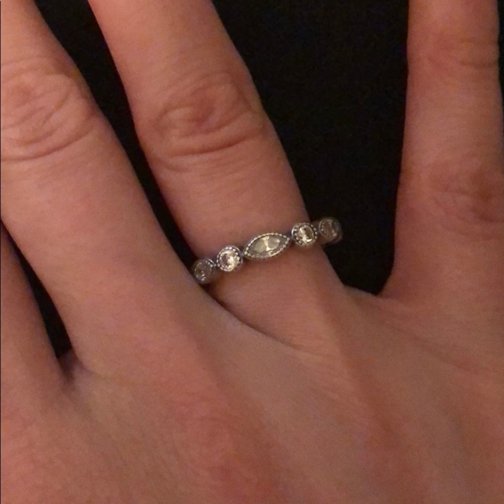 Pandora Sterling Silver Ring, size 5